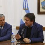 Figueroa y Gaido firmaron un convenio para la ejecución de la obra integral de Crouzeilles