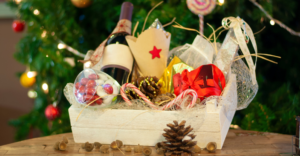 canasta-navideña