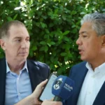 Santilli mantiene reunión con Figueroa en Villa La Angostura