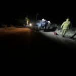 Autovuelco en Ruta 237: dos heridos