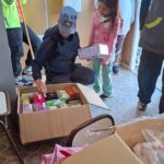 La Policía realizó una entrega solidaria en zona rural