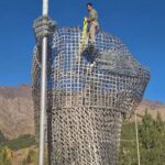 Camino de la Fe suma una obra emblemática en Huinganco