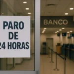 Bancarios paran 24 horas por cierre de dependencias