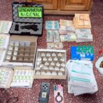 Secuestran encomienda con ketamina, propofol y fentanilo