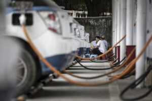 Chinese electric vehicles and charging infrastructure