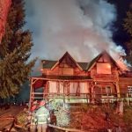 Incendio en un histórico edificio de Villa La Angostura